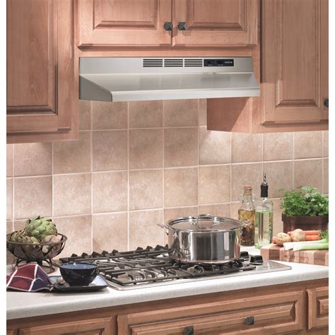 30 ductless stainless steel range hood under cabinet|ductless range hood insert 30.